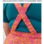 Add elasticated straps to your garment