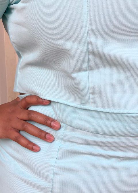 Light blue clearance pencil skirt uk