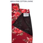Add fine cotton lining