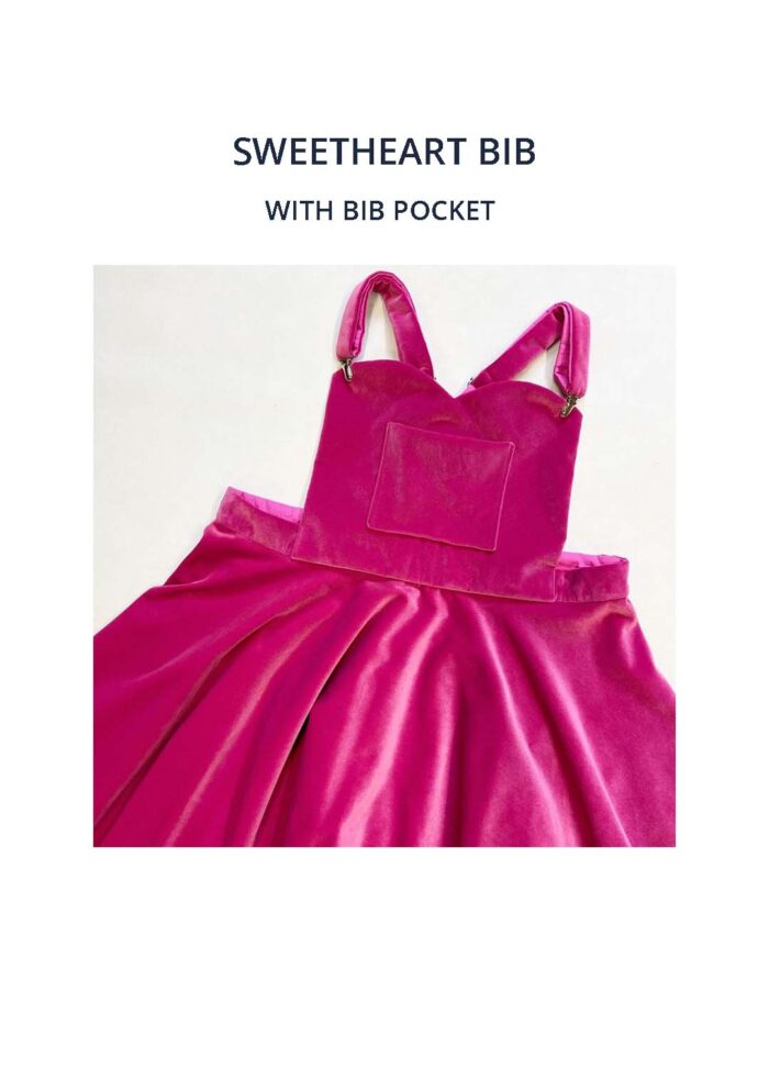 Sweetheart Bib with bib pocket
