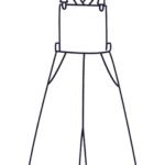 Design your own: Loungewear Dungaree-Culottes