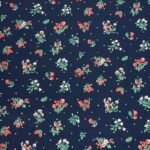 Fabric Ref 2475 - Floral Matte Satin Mix
