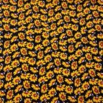 Fabric Ref 3519 - Floral Viscose Mix
