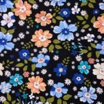 Fabric Ref 3901 - Floral Viscose