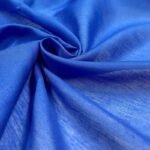 Fabric Ref 4111 - Blue Silk Cotton