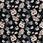 Fabric Ref 1642 - Floral Cotton