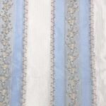 Fabric Ref 2023 - Blue and White Stripe Brocade