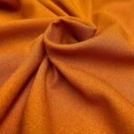 Fabric Ref 4201 - Orange Crepe Viscose Mix
