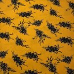 Fabric Ref 4414 - Floral Viscose Mix