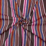 Fabric Ref 4498 - Stripe Cotton Mix