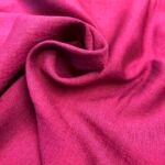 Fabric Ref 4524 - Raspberry Viscose Mix