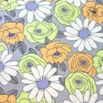 Fabric Ref 4809 - Floral Viscose