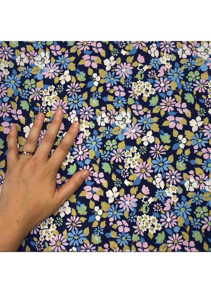Fabric Ref 4893 - Floral Cotton Mix - Image 2