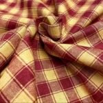 Fabric Ref 4907 - Check Cotton Mix