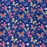 Fabric Ref 4908 - Butterflies Cotton
