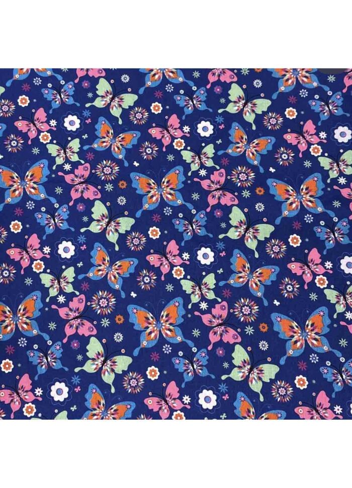 Fabric Ref 4908 - Butterflies Cotton - Image 1
