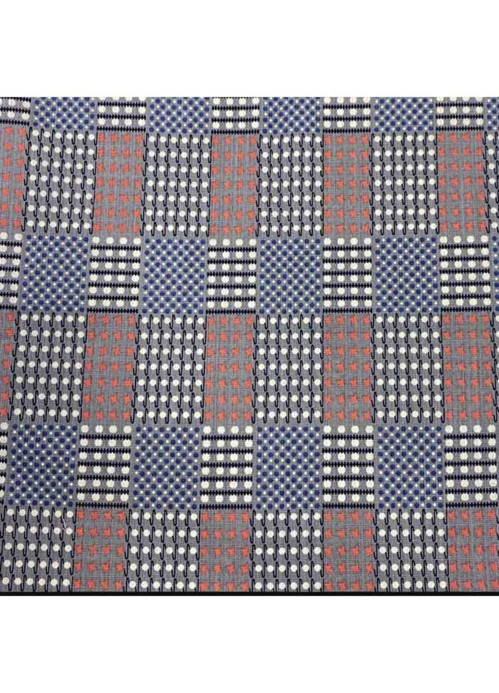 Fabric Ref 4931 - Check Linen Mix - Image 1