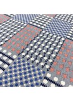 Fabric Ref 4931 - Check Linen Mix - Image 3