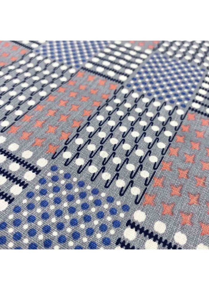 Fabric Ref 4931 - Check Linen Mix - Image 3