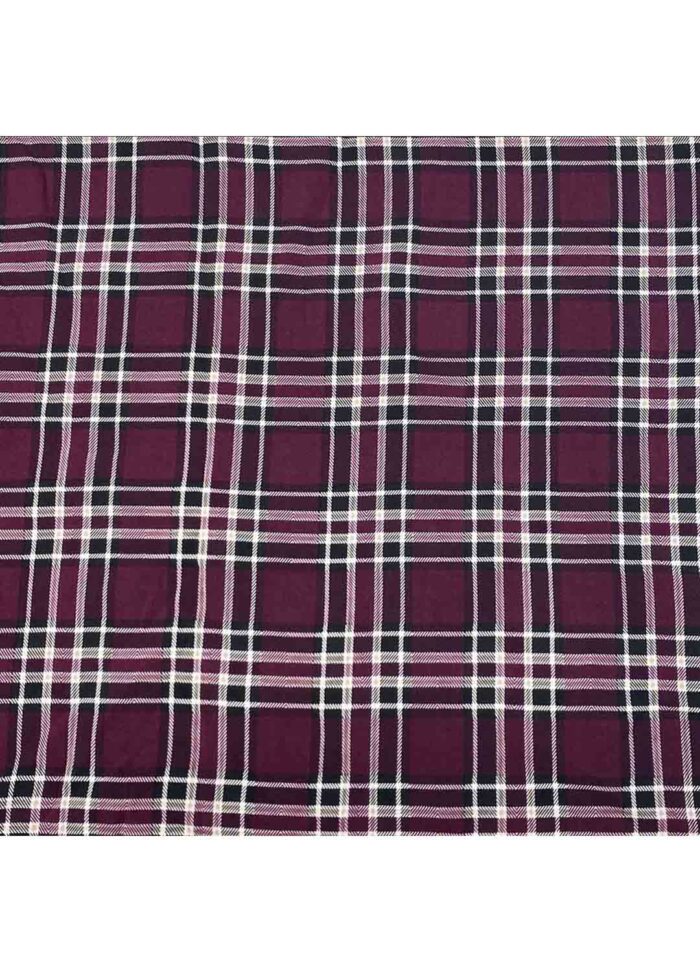 Fabric Ref 4996 - Check Viscose - Image 1