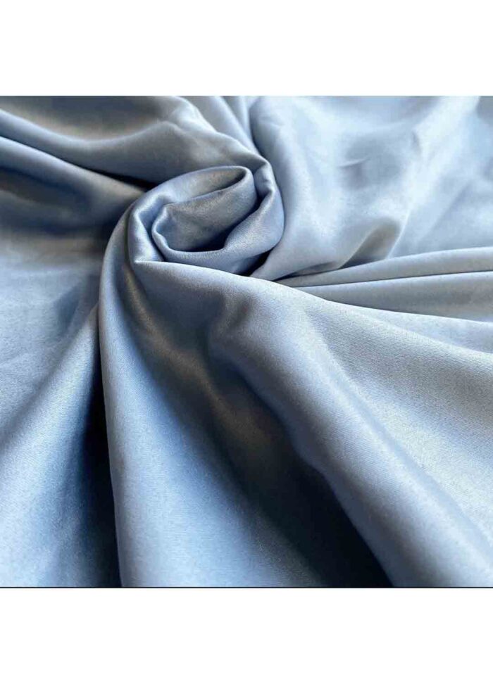 Fabric Ref 5034 - Blue Satin - Image 1