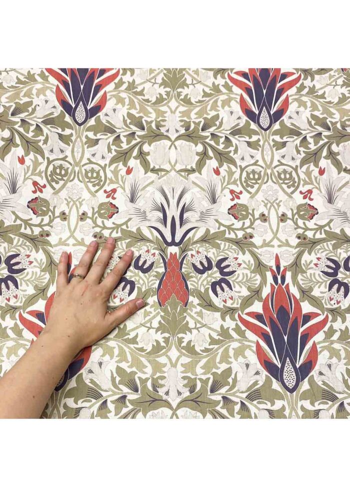 Fabric Ref 5049 - Floral Cotton - Image 2