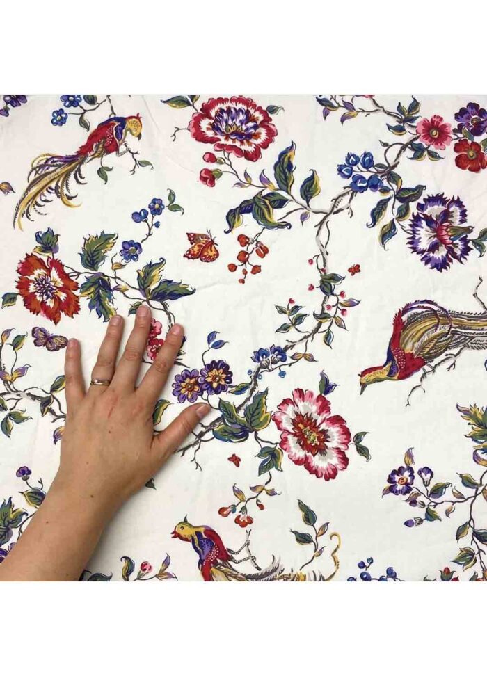 Fabric Ref 5063 - Floral Cotton - Image 2