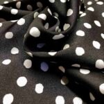 Fabric Ref 5114 - Spot Satin Mix