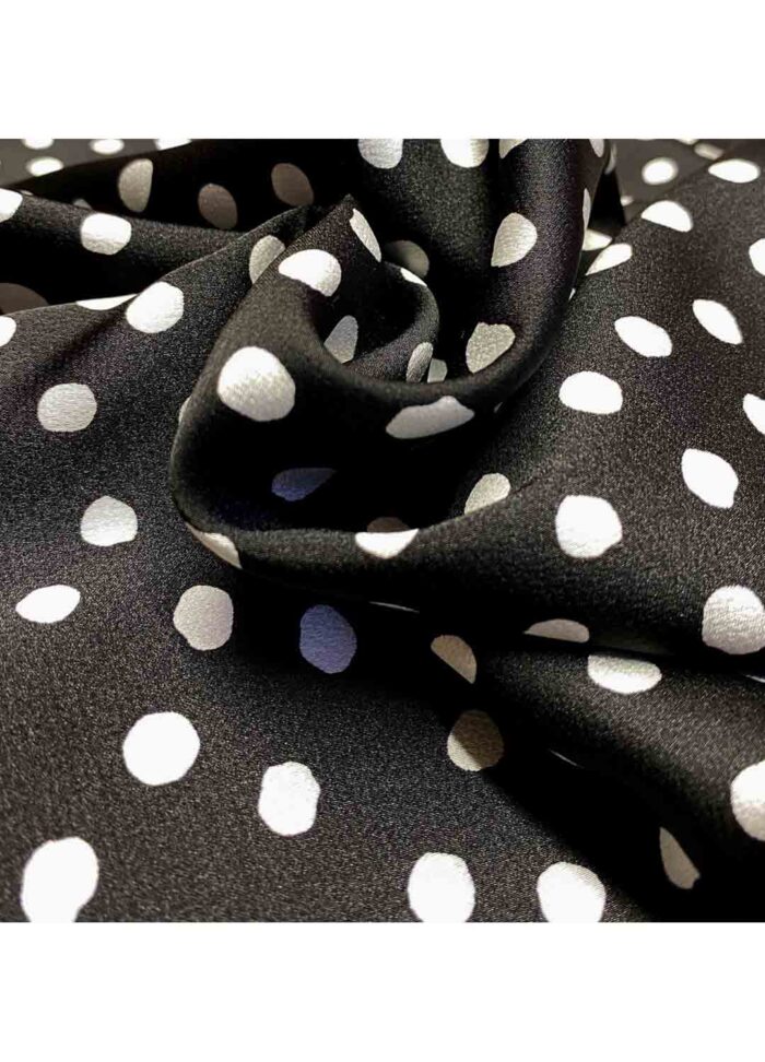 Fabric Ref 5114 - Spot Satin Mix - Image 1