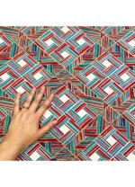 Fabric Ref 5115 - Geometric Cotton - Image 2