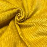 Fabric Ref 5159 - Yellow Corduroy