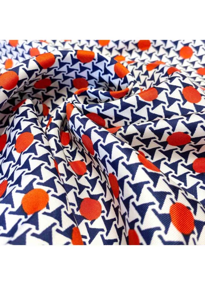 Fabric Ref 3235 - Abstract Satin - Image 1