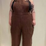 Brown Dungarees- ref 16 - Resale item - Approx 22-24