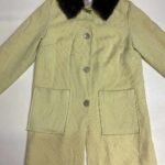 Chartreuse Coat - ref 87 - Resale item - Approx UK 12-14