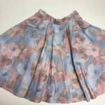 Floral Circle Skirt- ref 20 - Resale item - Approx  UK 10-12