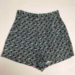 Floral Monocrome Shorts- ref 32 - Resale item - Approx 10-12