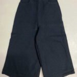 Black Waffle Trousers- ref 8 - Resale item - Approx 10-12