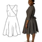 Design your own: Wrapover Skater Dress