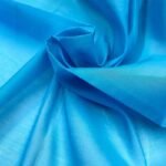 Fabric Ref 4521 - Turquoise Silk Cotton