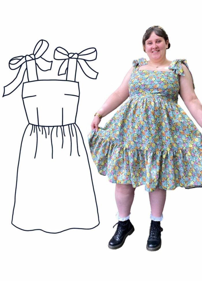 Design your own: Gathered Strap Dress - Image 1