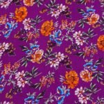 Fabric Ref 4744 - Floral Viscose