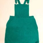 Teal Dungaree Mini Dress- ref 103 - Resale item - Approx UK 14-16
