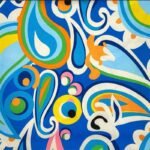 Fabric Ref 4828 - Abstract Matte Satin Mix