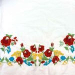 Fabric Ref 4871 - Embroidered Floral Cotton