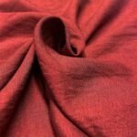 Fabric Ref 4899 - Burgundy Crepe Viscose Mix