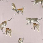 Fabric Ref 4007 - Leopard Satin