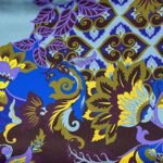 Fabric Ref 5249 - Floral Satin