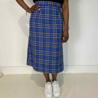 A line Maxi Skirt Model 1