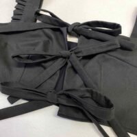 Corset-style crop top' 2