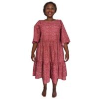 Gathered Nightgown Model 2